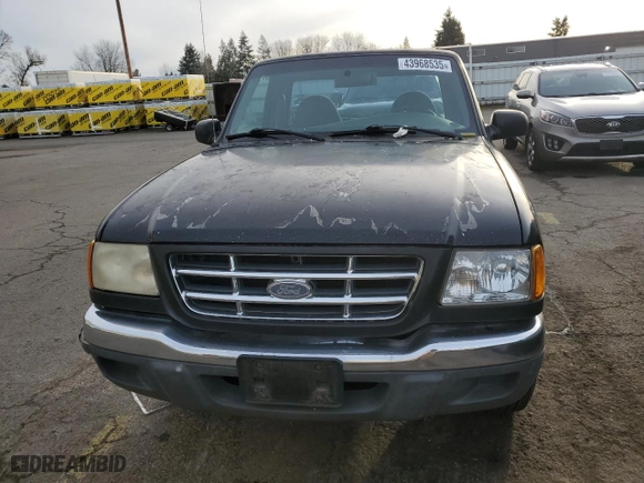 2001 Ford Ranger XL with VIN 1FTYR10C11PA39990, listed as a Copart auction lot 43968535 with 183,654 mi miles and Clean Title. Bid and sale history available at carsss.com. Image 5.