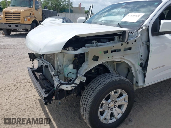2021 Chevrolet Colorado 2WD LT z VIN 1GCGSCEN8M1159895, wystawiony jako IAAI lot #41946032 z przebiegiem 31 499 mil mil oraz . Historia ofert i sprzedaży dostępna na DreamBid. Obrazek 6.