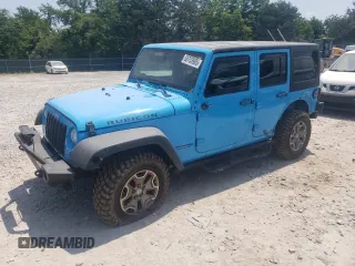 2018 Jeep Wrangler Unlimited Rubicon Recon with VIN 1C4BJWFGXJL887376, listed as a Copart auction lot 58753905 with 100,063 mi miles and Salvage title. Bid and sale history available at DreamBid. Image 1.