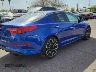2014 Kia Optima SXL Turbo with VIN 5XXGR4A61EG285117, listed as a Copart auction lot 53501295 with 149,594 mi miles and Clean Title. Bid and sale history available at DreamBid. Image 4.
