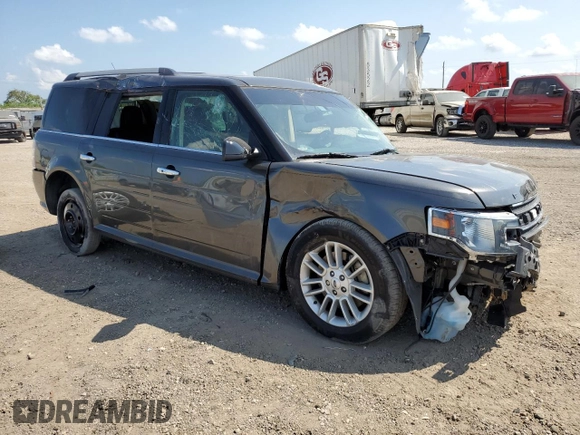 2019 Ford Flex SEL with VIN 2FMGK5C80KBA22293, listed as a Copart auction lot 66200614 with 42,336 mi miles and Salvage Title. Bid and sale history available at carsss.com. Image 4.