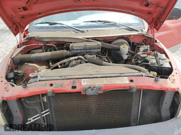 2001 Dodge 1500 z VIN 1B7HC16Y11S702492, wystawiony jako Copart lot #54928105 z przebiegiem 106 860 mil mil oraz Szkoda całkowita • Salvage title. Historia ofert i sprzedaży dostępna na DreamBid. Obrazek 11.