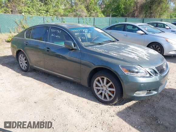 2007 Lexus GS 350 with VIN JTHCE96S170011464, listed as a IAAI auction lot 42077969 with 240,585 mi miles. Bid and sale history available at carsss.com. Image 1.