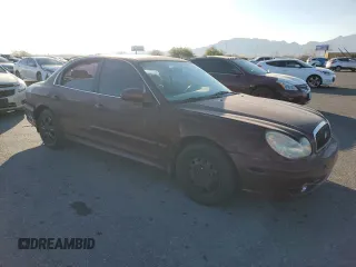 2002 Hyundai Sonata with VIN KMHWF25S12A577255, listed as a Copart auction lot 80964404 with 161,953 mi miles and Salvage Title. Bid and sale history available at carsss.com. Image 4.