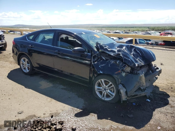 2018 Ford Fusion SE with VIN 3FA6P0H77JR191818, listed as a Copart auction lot 68024914 with Not Provided miles and Salvage Title. Bid and sale history available at DreamBid. Image 4.