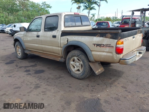 2001 Toyota Tacoma with VIN 5TEHN72N41Z859518, listed as a IAAI auction lot 41635686 with 165,602 mi miles and . Bid and sale history available at carsss.com. Image 3.