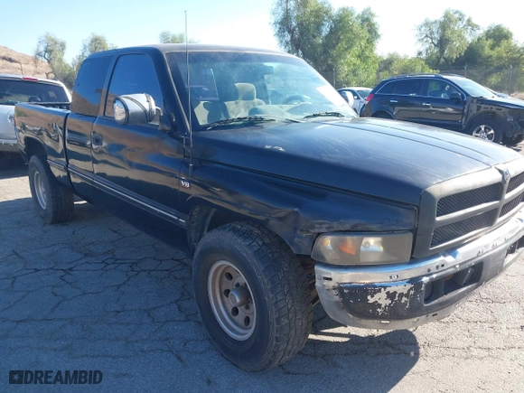 1996 Dodge Ram 1500 with VIN 3B7HC13Y7TG198321, listed as a IAAI auction lot 38121430 with 177,658 mi miles. Bid and sale history available at carsss.com. Image 1.