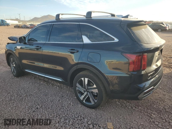 2023 Kia Sorento SX Prestige with VIN KNDRMDLH1P5205778, listed as a Copart auction lot 44644595 with 33,160 mi miles and Salvage title. Bid and sale history available at DreamBid. Image 2.