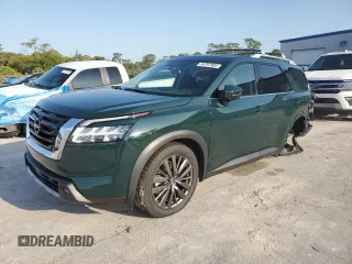 2022 Nissan Pathfinder SL z VIN 5N1DR3CB1NC247146, wystawiony jako Copart lot #54297905 z przebiegiem 25 557 mil mil oraz Szkoda całkowita • Salvage title. Historia ofert i sprzedaży dostępna na DreamBid. Obrazek 1.