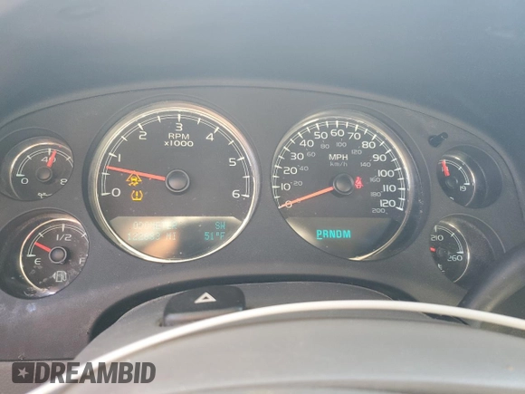2010 GMC Sierra 1500 with VIN 1GTYKWE25AZ287603, listed as a Copart auction lot 79926284 with 122,683 mi miles and Salvage Title. Bid and sale history available at DreamBid. Image 9.