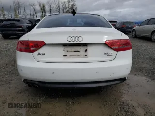 2012 Audi A5 Premium Plus z VIN WAULFAFR8CA002372, wystawiony jako Copart lot #52156385 z przebiegiem 128 647 mil mil oraz Czysty tytuł • Clean title. Historia ofert i sprzedaży dostępna na DreamBid. Obrazek 6.
