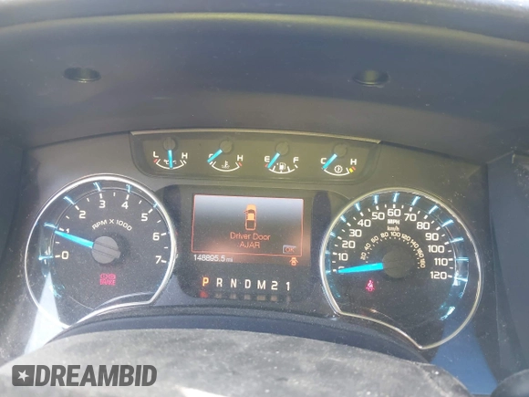 2013 Ford F-150 XL with VIN 1FTFW1ET5DFD40667, listed as a IAAI auction lot 42229870 with 148,895 mi miles and . Bid and sale history available at DreamBid. Image 7.