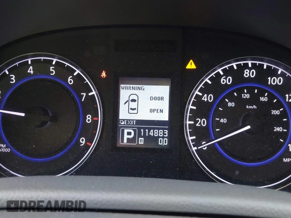 2013 Infiniti G37 Journey with VIN JN1CV6AP7DM301797, listed as a IAAI auction lot 42017915 with 114,883 mi miles and . Bid and sale history available at DreamBid. Image 7.
