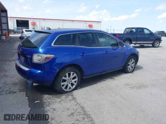 2007 Mazda CX-7 Sport with VIN JM3ER293370157768, listed as a IAAI auction lot 41924682 with 123,391 mi miles. Bid and sale history available at carsss.com. Image 4.