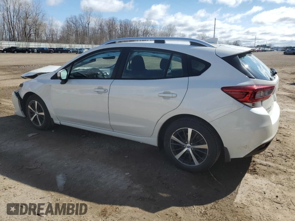 2023 Subaru Impreza Premium z VIN 4S3GTAV61P3715919, wystawiony jako Copart lot #53174715 z przebiegiem 72 428 mil mil oraz Szkoda całkowita • Salvage title. Historia ofert i sprzedaży dostępna na DreamBid. Obrazek 2.