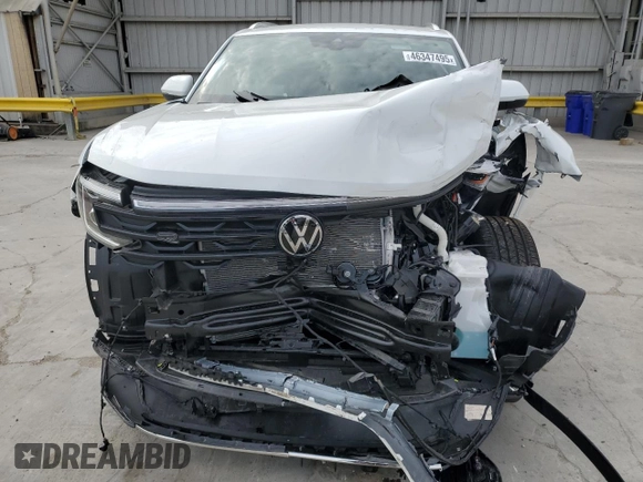 2024 Volkswagen Atlas SEL R-Line with VIN 1V2AE2CA5RC235798, listed as a Copart auction lot 46347495 with 1,306 mi miles and Salvage title. Bid and sale history available at DreamBid. Image 14.