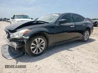 2011 Infiniti M with VIN JN1BY1AP6BM326046, listed as a Copart auction lot 63704195 with 206,472 mi miles and Salvage title. Bid and sale history available at DreamBid. Image 1.