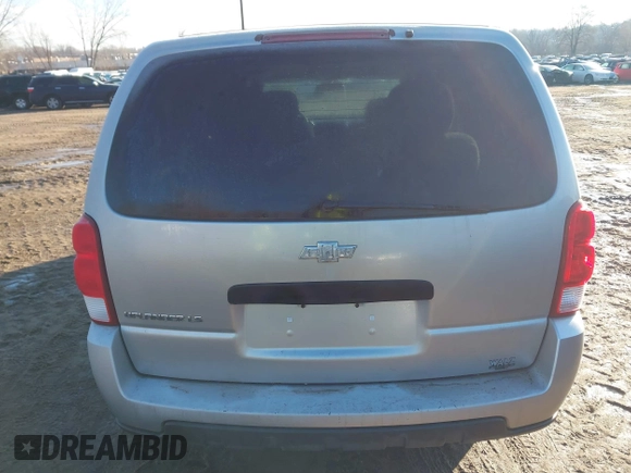 2008 Chevrolet Uplander LS with VIN 1GNDV23158D184253, listed as a IAAI auction lot 41447894 with 244,330 mi miles. Bid and sale history available at carsss.com. Image 16.