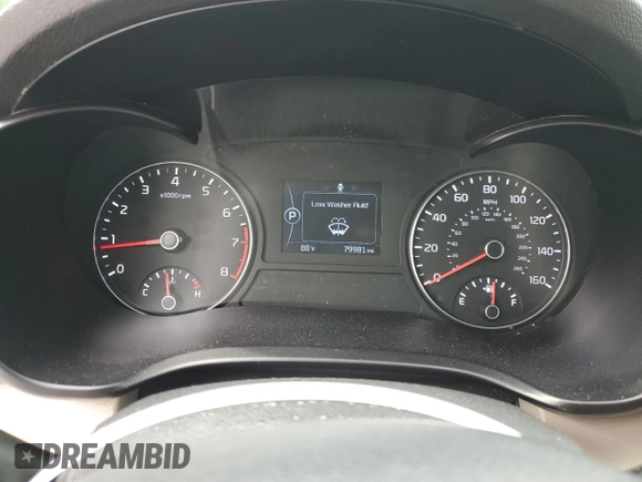 2016 Kia Optima LX with VIN 5XXGT4L35GG111655, listed as a Copart auction lot 64983285 with 79,981 mi miles and Clean title. Bid and sale history available at DreamBid. Image 9.