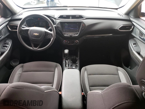 2023 Chevrolet TrailBlazer LT with VIN KL79MPS23PB058926, listed as a Copart auction lot 55731044 with 17,650 mi miles and Salvage Title. Bid and sale history available at DreamBid. Image 8.
