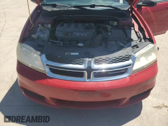 2014 Dodge Avenger SE with VIN 1C3CDZAB2EN112738, listed as a Copart auction lot 54128075 with 144,800 mi miles and Salvage Title. Bid and sale history available at DreamBid. Image 11.