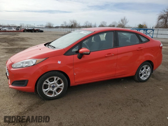 2015 Ford Fiesta SE with VIN 3FADP4BJ3FM134443, listed as a Copart auction lot 51749495 with 46,161 mi miles and Clean Title. Bid and sale history available at carsss.com. Image 1.