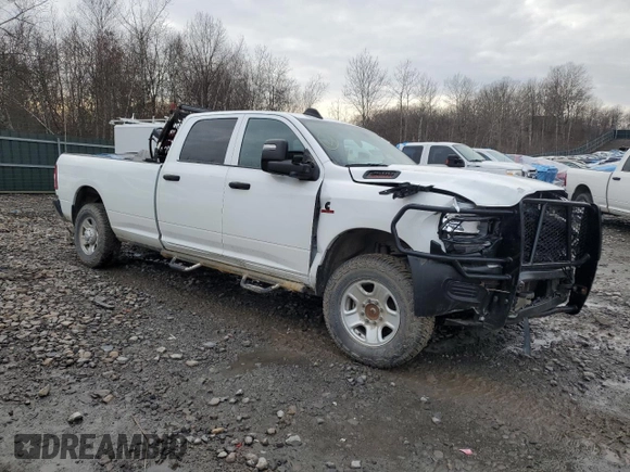 2023 Ram 2500 Tradesman with VIN 3C6UR5HL6PG565918, listed as a Copart auction lot 47300615 with 44,287 mi miles and Salvage Title. Bid and sale history available at carsss.com. Image 4.