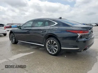 2018 Lexus LS 500 z VIN JTHB51FF3J5006860, wystawiony jako Copart lot #54728845 z przebiegiem 76 335 mil mil oraz Czysty tytuł • Clean title. Historia ofert i sprzedaży dostępna na DreamBid. Obrazek 2.
