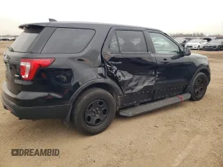 2016 Ford Utility Police Interceptor with VIN 1FM5K8AR1GGA71961, listed as a Copart auction lot 79677404 with 125,639 mi miles and Salvage Title. Bid and sale history available at carsss.com. Image 3.