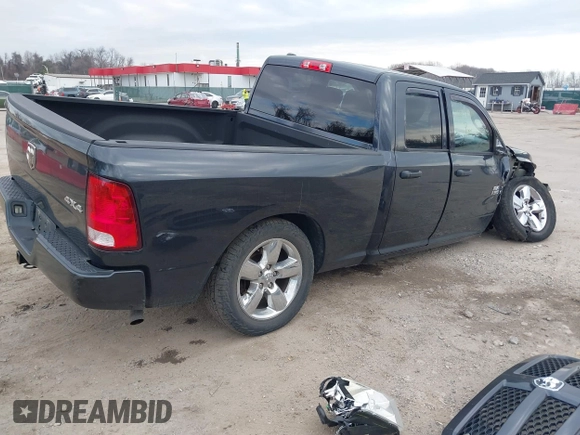 2018 Ram 1500 Express with VIN 1C6RR7FT4JS348324, listed as a IAAI auction lot 41651419 with 74,127 mi miles. Bid and sale history available at carsss.com. Image 4.