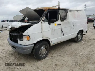 1997 Dodge Cargo with VIN 2B7HB11X4VK504829, listed as a Copart auction lot 77871344 with Not Provided miles and Non Repairable. Bid and sale history available at carsss.com. Image 1.