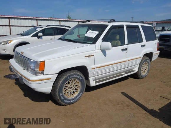 1994 Jeep Grand Cherokee Limited with VIN 1J4GZ78Y2RC344121, listed as a IAAI auction lot 42489350 with 219,186 mi miles and . Bid and sale history available at DreamBid. Image 2.