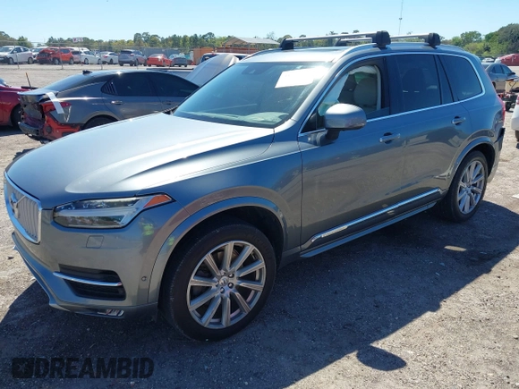 2016 Volvo XC90 T6 Inscription with VIN YV4A22PL4G1034597, listed as a IAAI auction lot 41787550 with 118,744 mi miles. Bid and sale history available at carsss.com. Image 17.
