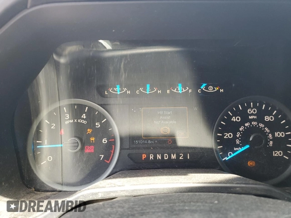 2015 Ford F-150 XL with VIN 1FTEW1CF3FFA48558, listed as a Copart auction lot 62067385 with 151,014 mi miles and Salvage title. Bid and sale history available at DreamBid. Image 9.