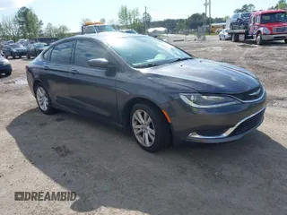 2016 Chrysler 200 Limited with VIN 1C3CCCAB4GN144108, listed as a IAAI auction lot 42052794 with 114,398 mi miles. Bid and sale history available at carsss.com. Image 1.