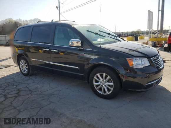 2015 Chrysler Town & Country Limited Platinum with VIN 2C4RC1GG7FR710843, listed as a Copart auction lot 51666645 with 0 mi miles and Clean Title. Bid and sale history available at carsss.com. Image 4.