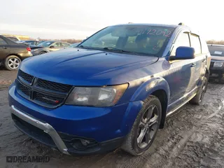 2015 Dodge Journey Crossroad with VIN 3C4PDCGB0FT530895, listed as a IAAI auction lot 41192042 with 166,360 mi miles. Bid and sale history available at carsss.com. Image 17.
