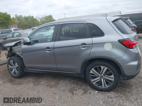 2020 Mitsubishi Outlander Sport ES 2.0 with VIN JA4AR3AU0LU007955, listed as a IAAI auction lot 40268798 with 48,488 mi miles. Bid and sale history available at carsss.com. Image 14.