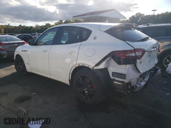 2019 Maserati Levante GranSport with VIN ZN661XUS9KX328117, listed as a Copart auction lot 73722224 with 0 mi miles and Salvage Title. Bid and sale history available at carsss.com. Image 2.