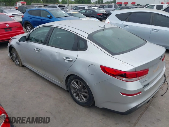 2020 Kia Optima LX with VIN 5XXGT4L34LG388596, listed as a IAAI auction lot 41899442 with 95,792 mi miles. Bid and sale history available at carsss.com. Image 3.
