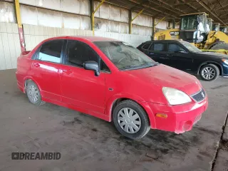 2005 Suzuki Aerio S z VIN JS2RA62S555256527, wystawiony jako Copart lot #86038284 z przebiegiem 135 296 mil mil oraz Szkoda całkowita • Salvage title. Historia ofert i sprzedaży dostępna na DreamBid. Obrazek 4.