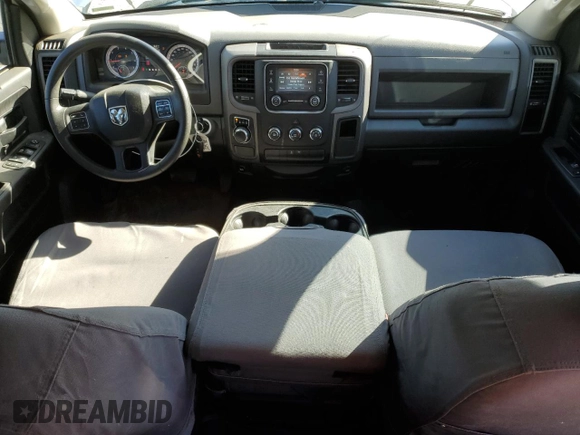 2018 Ram 1500 Tradesman with VIN 3C6RR6KT4JG157803, listed as a Copart auction lot 50487215 with 75,192 mi miles and Salvage title. Bid and sale history available at DreamBid. Image 8.