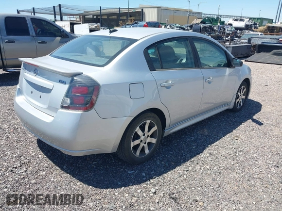 2012 Nissan Sentra S with VIN 3N1AB6AP0CL636943, listed as a IAAI auction lot 42169782 with 132,781 mi miles and . Bid and sale history available at DreamBid. Image 4.