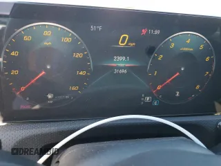 2022 Mercedes-Benz A 220 with VIN W1K3G4FB9NJ341090, listed as a Copart auction lot 82666884 with 31,696 mi miles and Salvage Title. Bid and sale history available at DreamBid. Image 9.