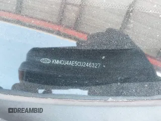 2012 Hyundai Accent GLS with VIN KMHCU4AE5CU246327, listed as a IAAI auction lot 42124657 with 139,287 mi miles. Bid and sale history available at carsss.com. Image 9.