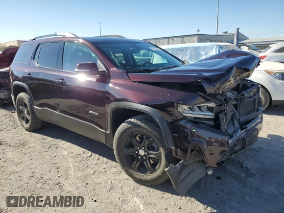 2021 GMC Acadia AT4 with VIN 1GKKNLLS2MZ168768, listed as a Copart auction lot 43810845 with 49,096 mi miles and Salvage Title. Bid and sale history available at DreamBid. Image 4.