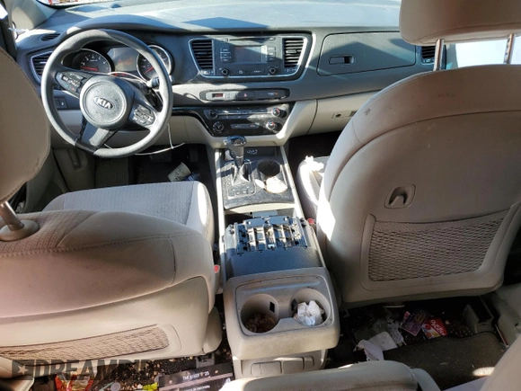 2016 Kia Sedona LX with VIN KNDMB5C13G6197234, listed as a Copart auction lot 49785995 with 87,207 mi miles and Salvage Title. Bid and sale history available at carsss.com. Image 8.