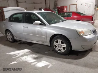 2007 Chevrolet Malibu LT w/2LT with VIN 1G1ZT58N17F109336, listed as a IAAI auction lot 41539614 with 166,238 mi miles. Bid and sale history available at carsss.com. Image 1.