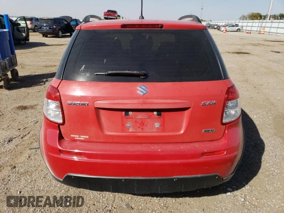 2008 Suzuki SX4 with VIN JS2YB413585105781, listed as a Copart auction lot 74695774 with 110,079 mi miles and Salvage Title. Bid and sale history available at carsss.com. Image 6.