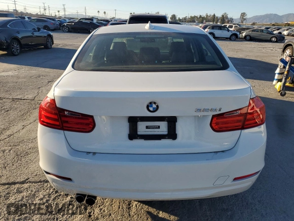 2015 BMW 3 Series 328i with VIN WBA3C1C51FK122717, listed as a Copart auction lot 46701455 with 57,826 mi miles and Salvage Title. Bid and sale history available at carsss.com. Image 6.
